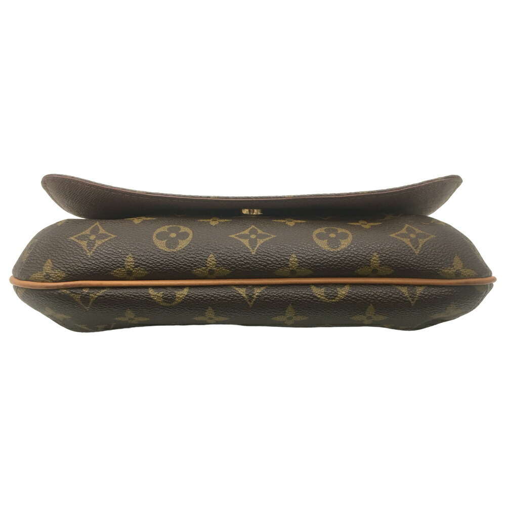 Louis Vuitton Musette Tango Shoulder Bag Monogram Brown Leather Flap Business - Picture 6 of 10